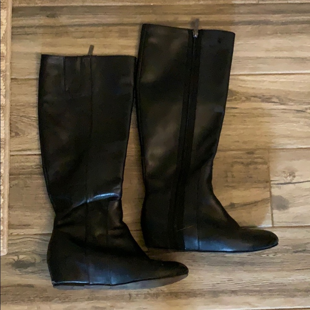 Nine West Wedge Boots 8